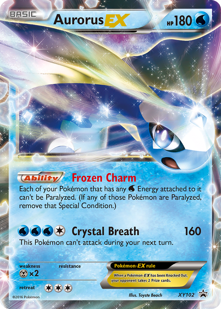 Aurorus-EX XY102/211 Promo | XY Black Star Promos | Pokemon Card