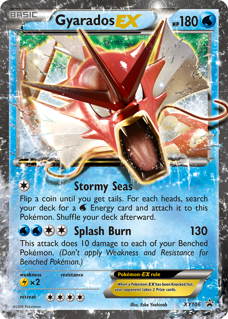 Gyarados-EX XY106/211 Promo | XY Black Star Promos | Pokemon Card