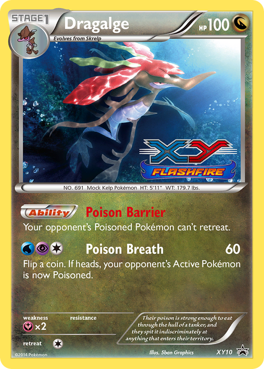 Dragalge XY10/211 Promo | XY Black Star Promos | Pokemon Card