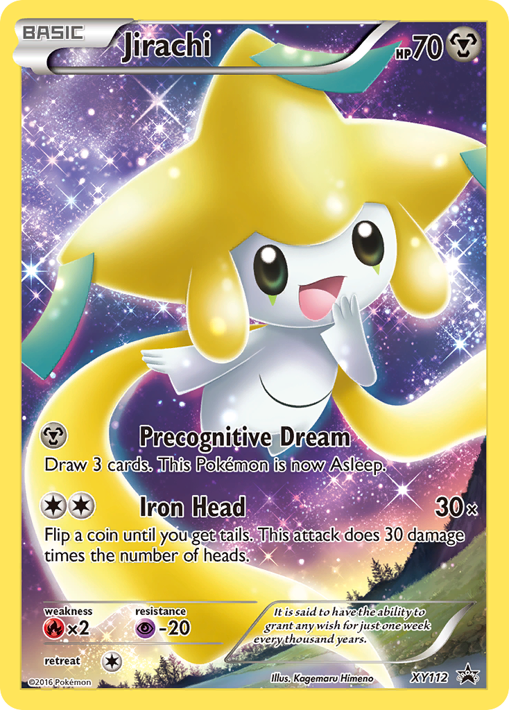Jirachi XY112/211 Promo | XY Black Star Promos | Pokemon Card