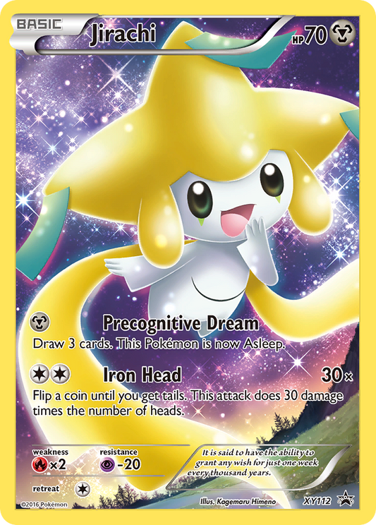 Jirachi XY112/211 Promo | XY Black Star Promos | Pokemon Card