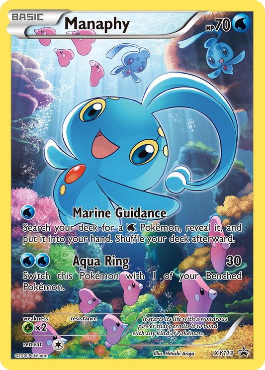 Manaphy XY113/211 Promo | XY Black Star Promos | Pokemon Card