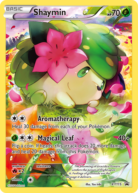 Shaymin XY115/211 Promo | XY Black Star Promos | Pokemon Card
