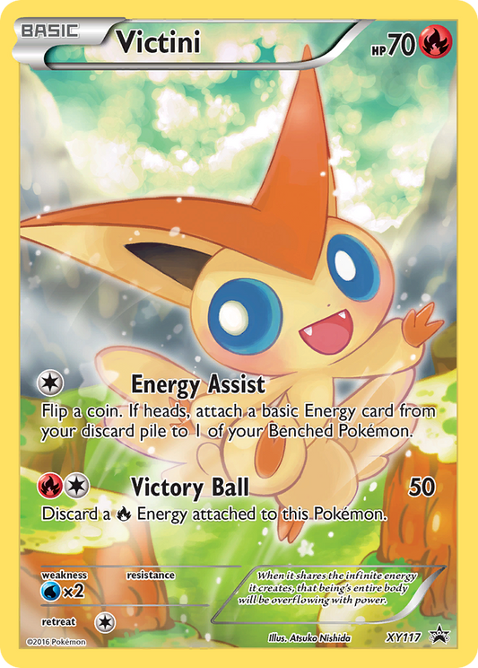 Victini XY117/211 Promo | XY Black Star Promos | Pokemon Card