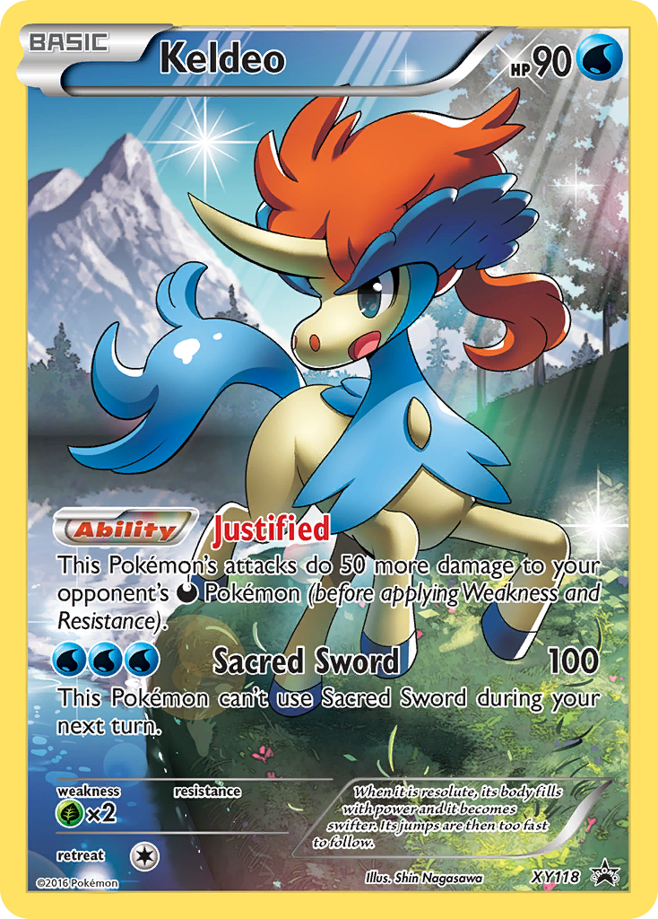 Keldeo XY118/211 Promo | XY Black Star Promos | Pokemon Card