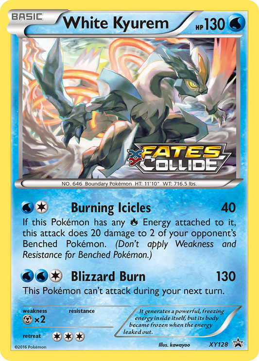 White Kyurem XY128/211 Promo | XY Black Star Promos | Pokemon Card