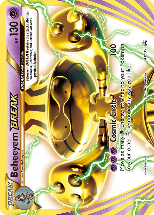 Beheeyem BREAK XY135/211 Promo | XY Black Star Promos | Pokemon Card
