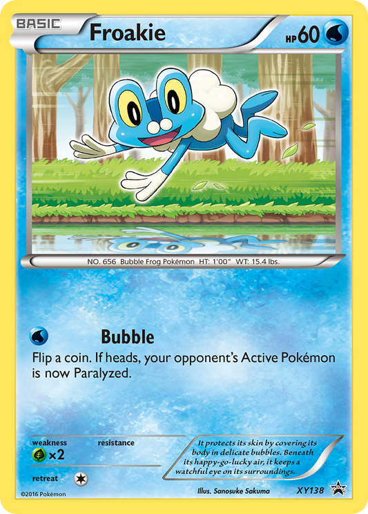 Froakie XY138/211 Promo | XY Black Star Promos | Pokemon Card