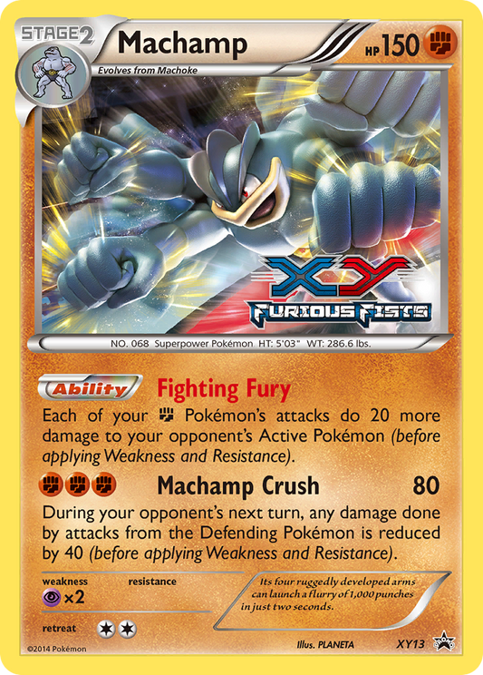 Machamp XY13/211 Promo | XY Black Star Promos | Pokemon Card