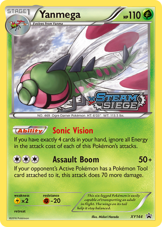 Yanmega XY144/211 Promo | XY Black Star Promos | Pokemon Card