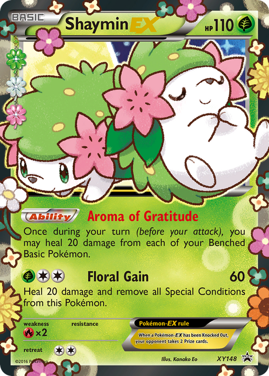 Shaymin-EX XY148/211 Promo | XY Black Star Promos | Pokemon Card