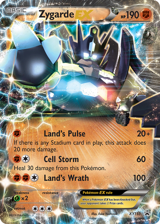 Zygarde-EX XY151/211 Promo | XY Black Star Promos | Pokemon Card