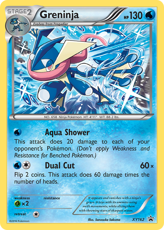 Greninja XY162/211 Promo | XY Black Star Promos | Pokemon Card