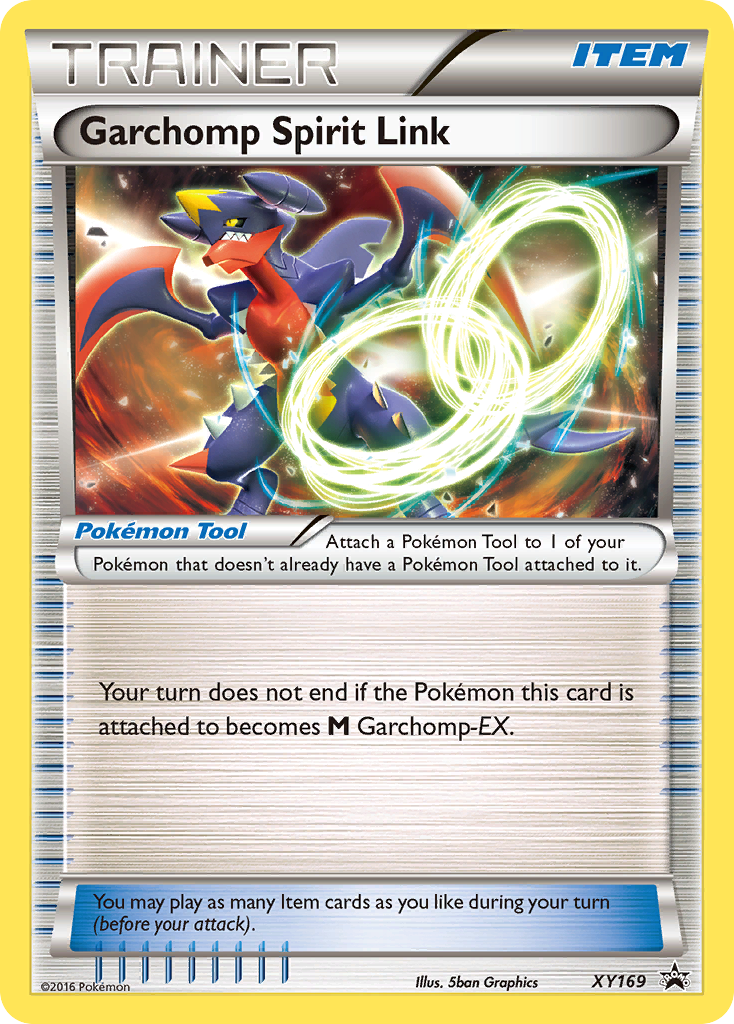 Garchomp Spirit Link XY169/211 Promo | XY Black Star Promos | Pokemon Card