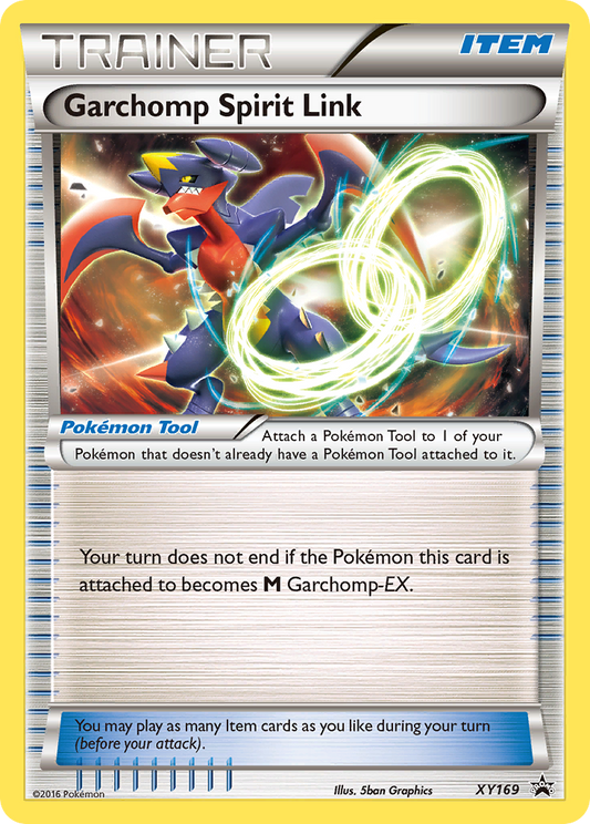 Garchomp Spirit Link XY169/211 Promo | XY Black Star Promos | Pokemon Card