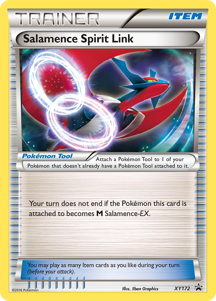 Salamence Spirit Link XY172/211 Promo | XY Black Star Promos | Pokemon Card