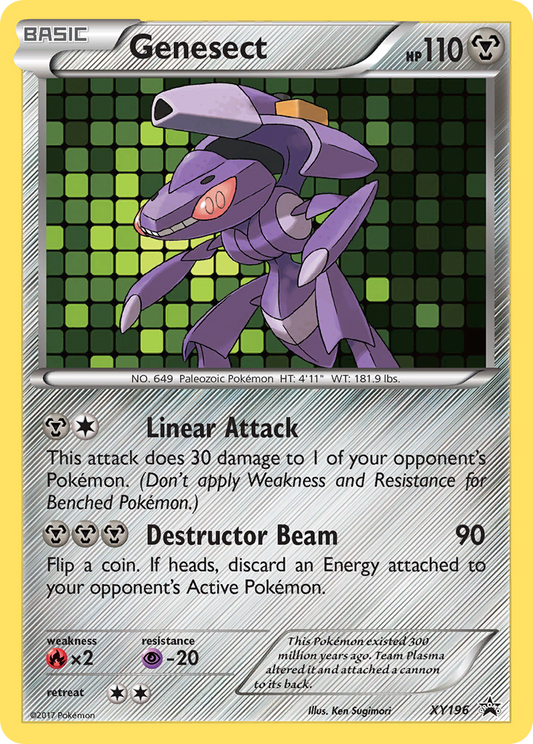 Genesect XY196/211 Promo | XY Black Star Promos | Pokemon Card