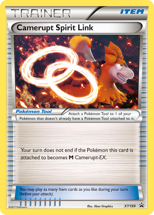 Camerupt Spirit Link XY199/211 Promo | XY Black Star Promos | Pokemon Card