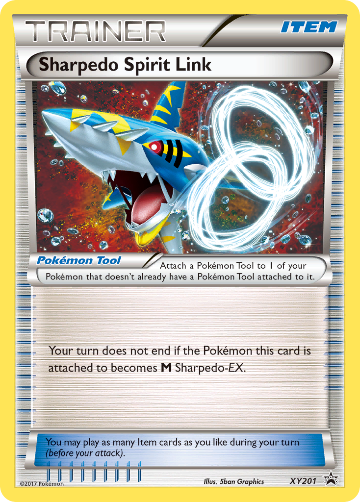 Sharpedo Spirit Link XY201/211 Promo | XY Black Star Promos | Pokemon Card