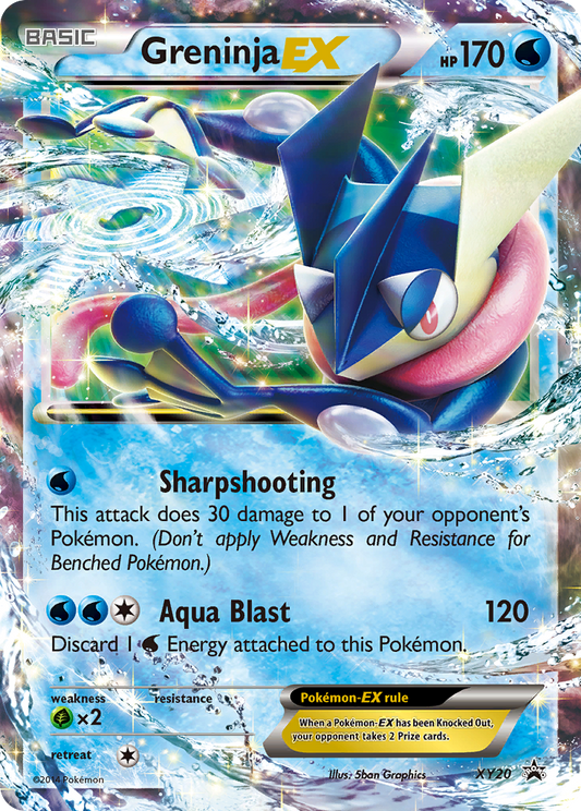 Greninja-EX XY20/211 Promo | XY Black Star Promos | Pokemon Card