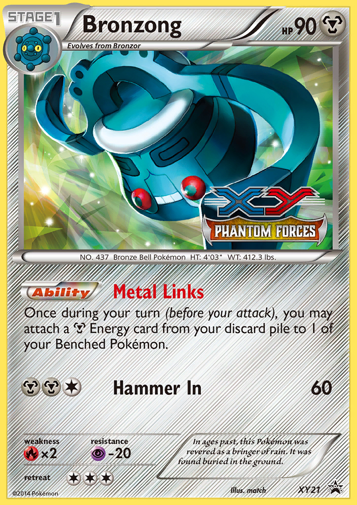 Bronzong XY21/211 Promo | XY Black Star Promos | Pokemon Card