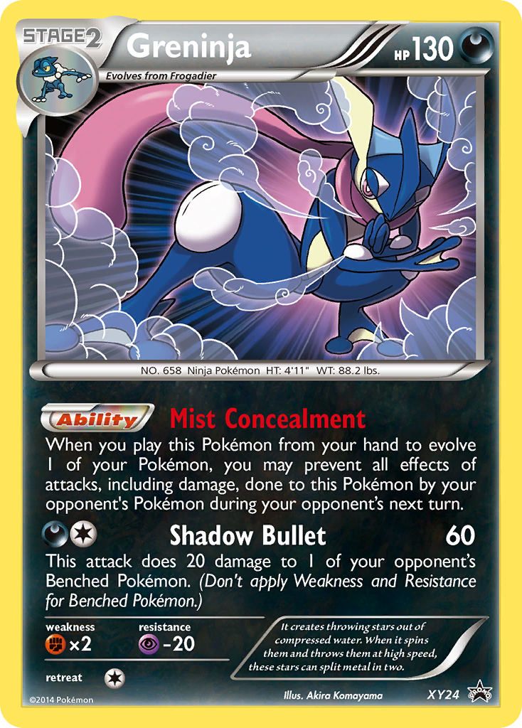 Greninja XY24/211 Promo | XY Black Star Promos | Pokemon Card
