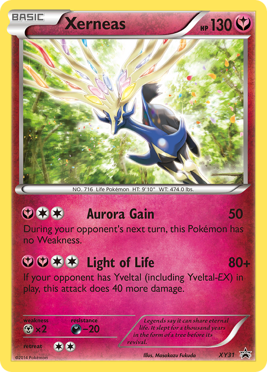 Xerneas XY31/211 Promo | XY Black Star Promos | Pokemon Card