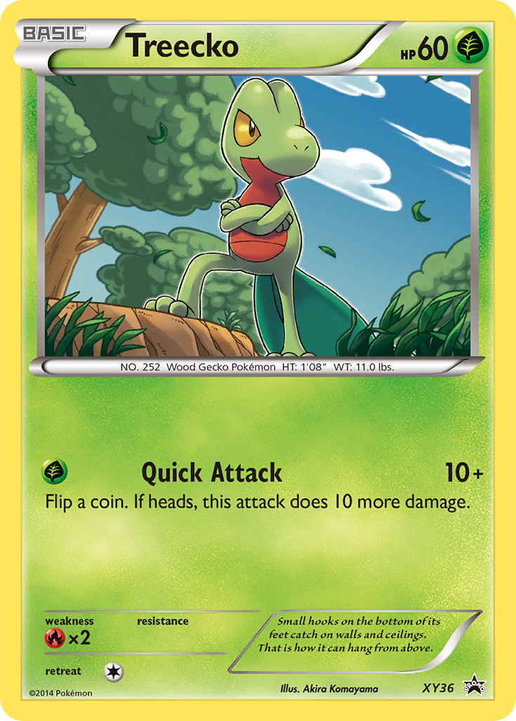 Treecko XY36/211 Promo | XY Black Star Promos | Pokemon Card
