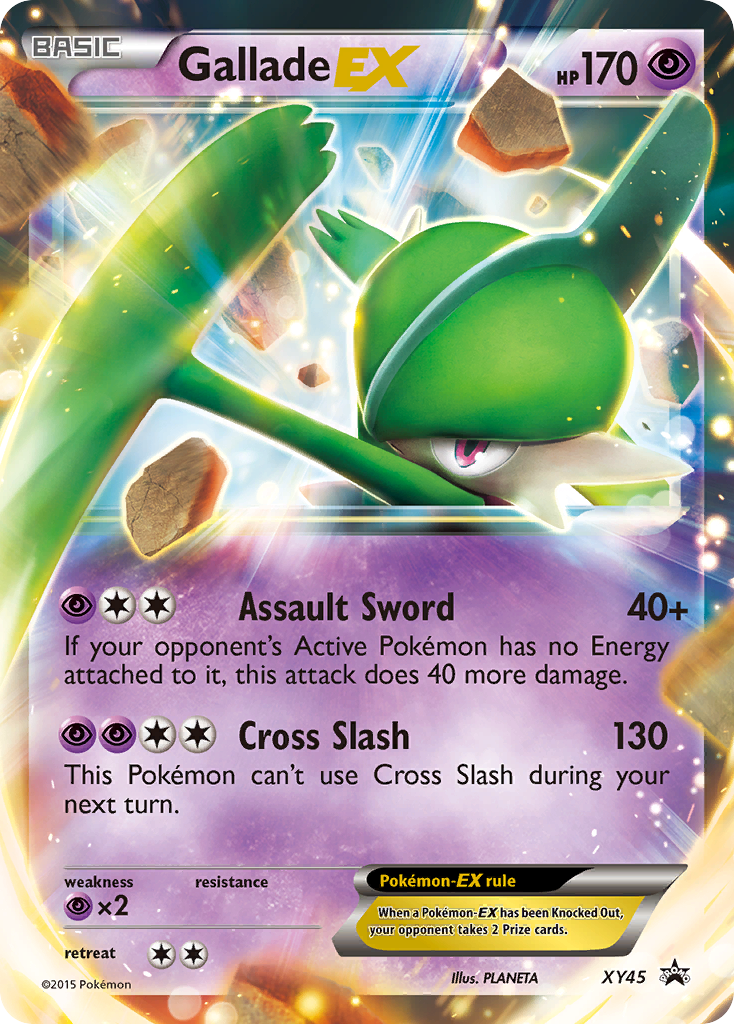 Gallade-EX XY45/211 Promo | XY Black Star Promos | Pokemon Card