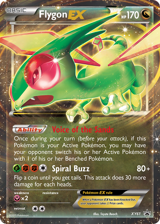 Flygon-EX XY61/211 Promo | XY Black Star Promos | Pokemon Card