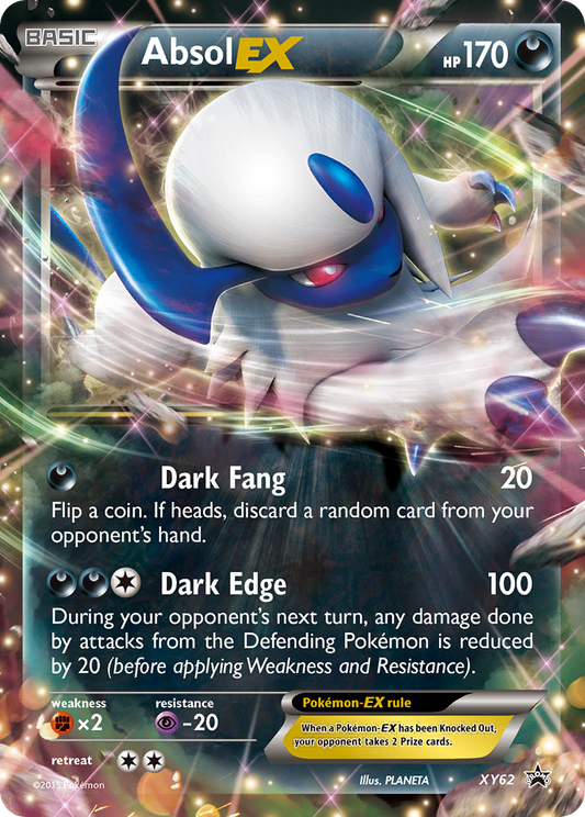 Absol-EX XY62/211 Promo | XY Black Star Promos | Pokemon Card
