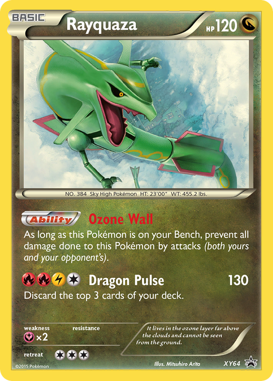 Rayquaza XY64/211 Promo | XY Black Star Promos | Pokemon Card
