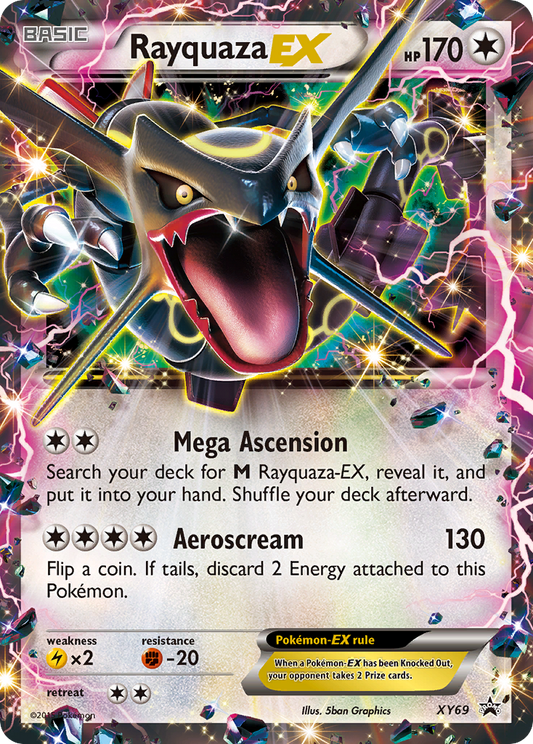 Rayquaza-EX XY69/211 Promo | XY Black Star Promos | Pokemon Card