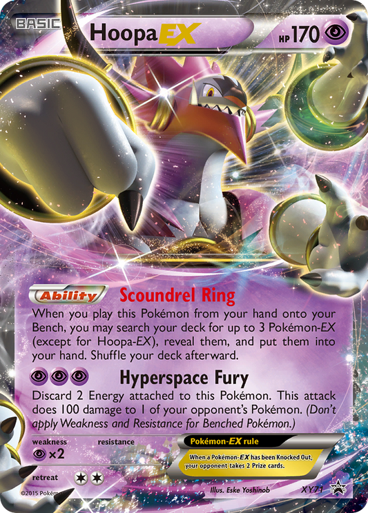 Hoopa-EX XY71/211 Promo | XY Black Star Promos | Pokemon Card
