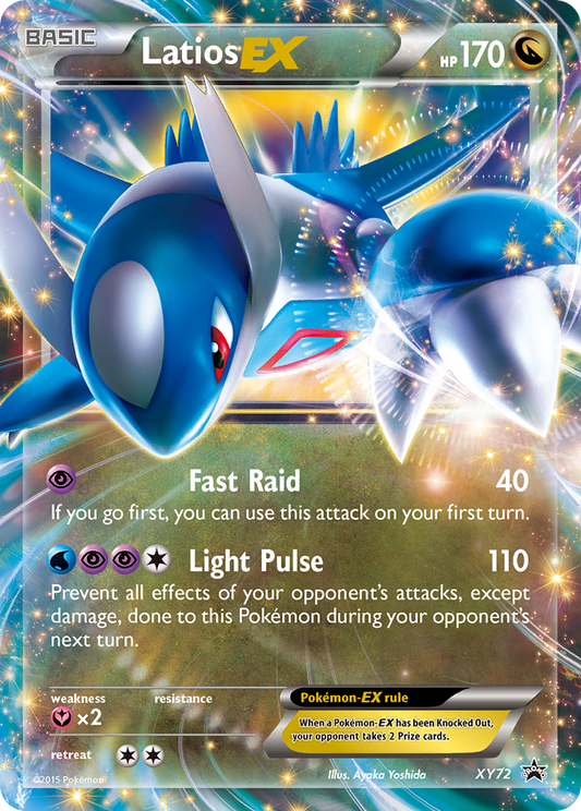 Latios-EX XY72/211 Promo | XY Black Star Promos | Pokemon Card