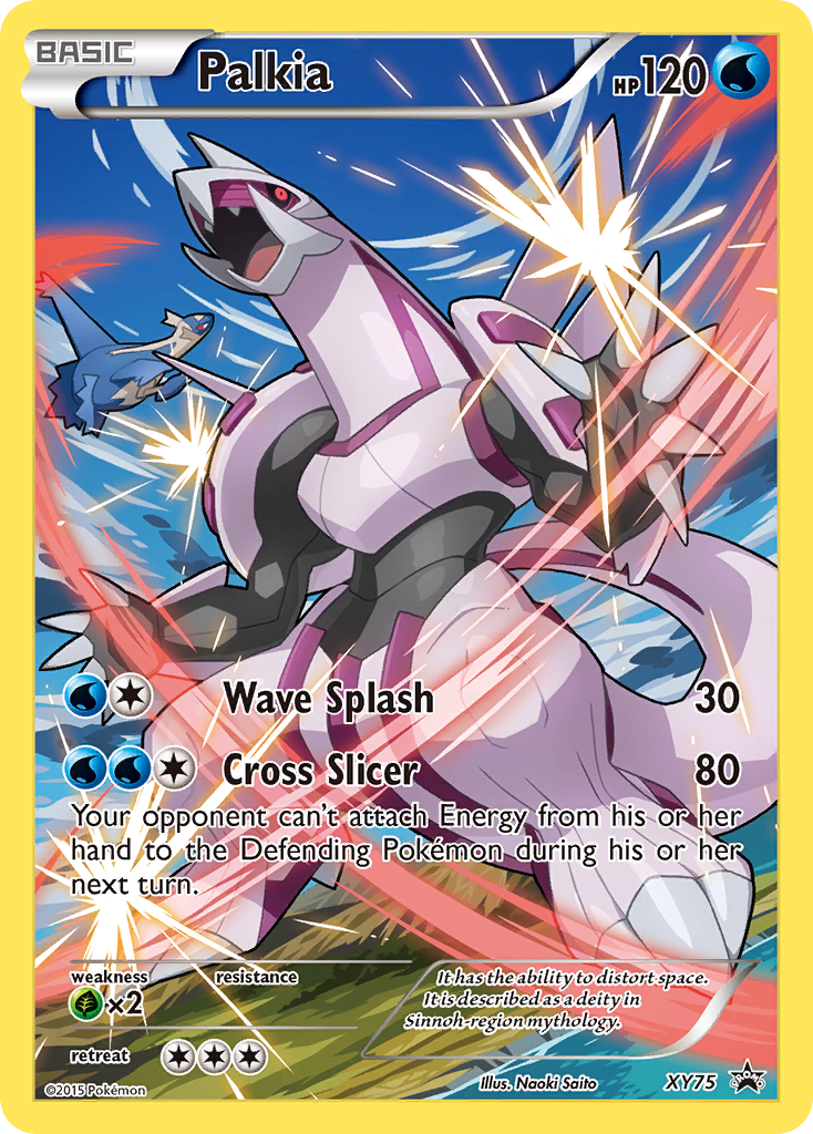 Palkia XY75/211 Promo | XY Black Star Promos | Pokemon Card