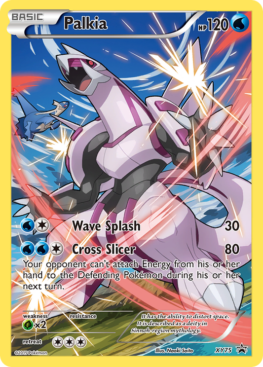 Palkia XY75/211 Promo | XY Black Star Promos | Pokemon Card