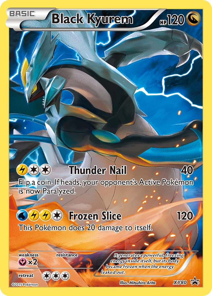 Black Kyurem XY80/211 Promo | XY Black Star Promos | Pokemon Card
