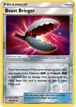 Beast Bringer 164/214 Reverse Holo | Unbroken Bonds | Pokemon Card