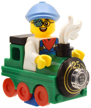Train Kid | Series 25 | LEGO Minifigure