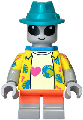 Alien Tourist | Series 26 | LEGO Minifigure