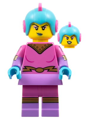 Retro Space Heroine | Series 26 | LEGO Minifigure