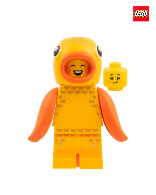 Goldfish Costume Fan | Series 28 | LEGO Minifigure | Series 28 | LEGO Minifigure
