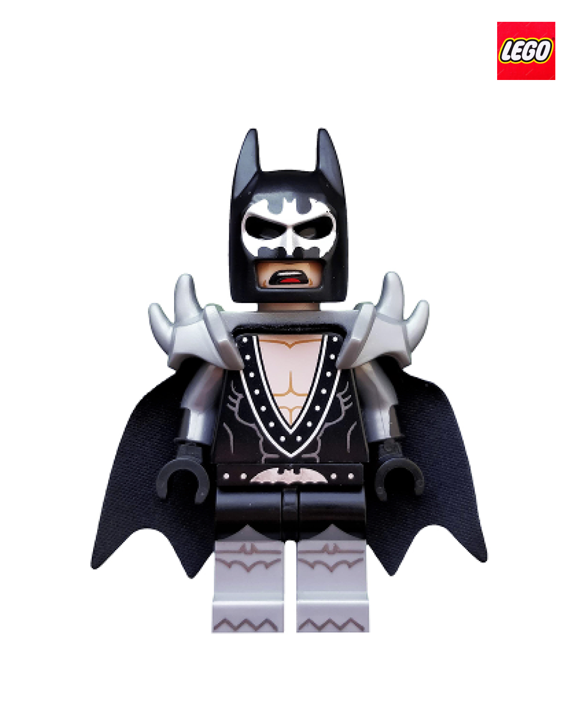 Glam Metal Batman | Batman Series 1 | LEGO Minifigure | Batman Series 1 | LEGO Minifigure