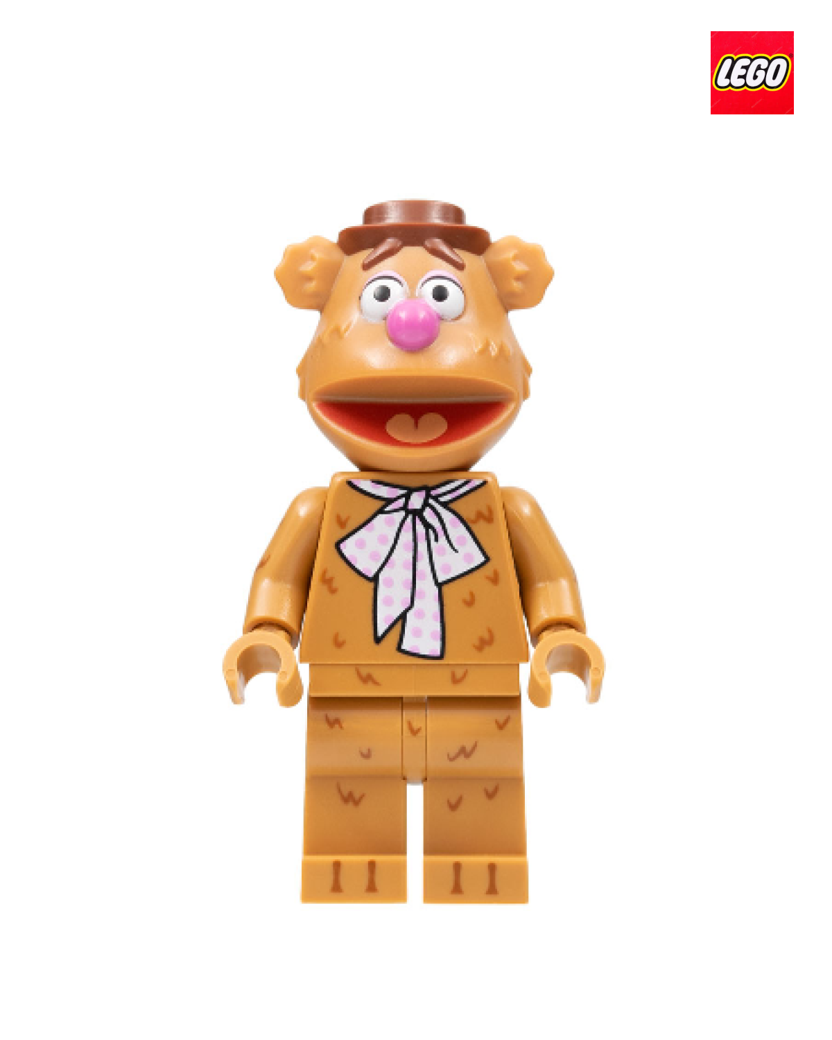 Fozzie Bear | The Muppets | LEGO Minifigure | The Muppets | LEGO Minifigure
