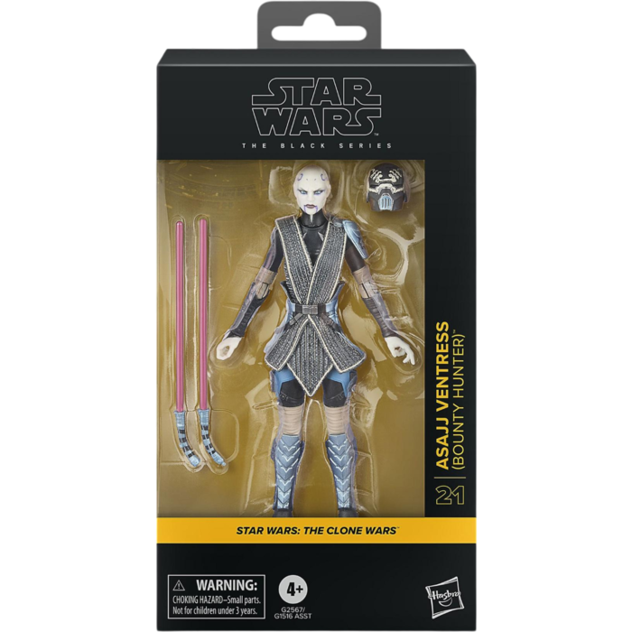 Asajj Ventress (Bounty Hunter) | Star Wars Black Series | Hasbro Action Figure