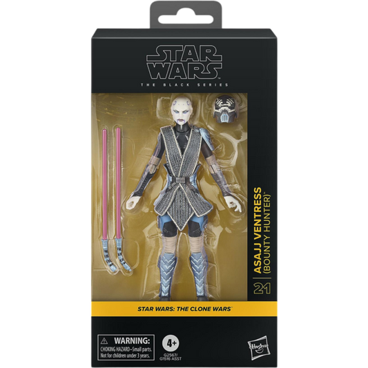 Asajj Ventress (Bounty Hunter) | Star Wars Black Series | Hasbro Action Figure
