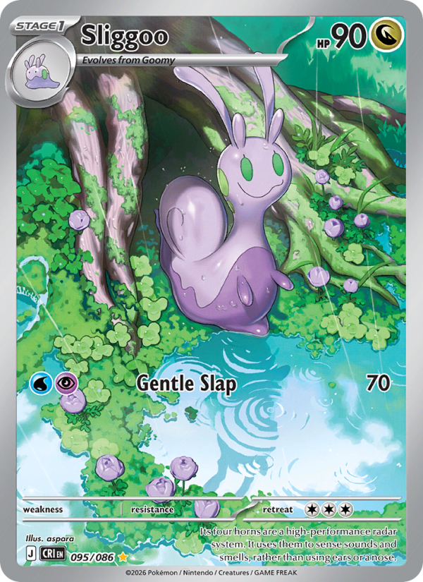 Sliggoo 95/86 Illustration Rare | Chaos Rising | Pokemon Card