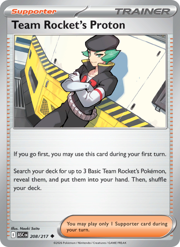 Team Rocket's Proton 208/217 Uncommon | Ascended Heroes | Pokemon Card