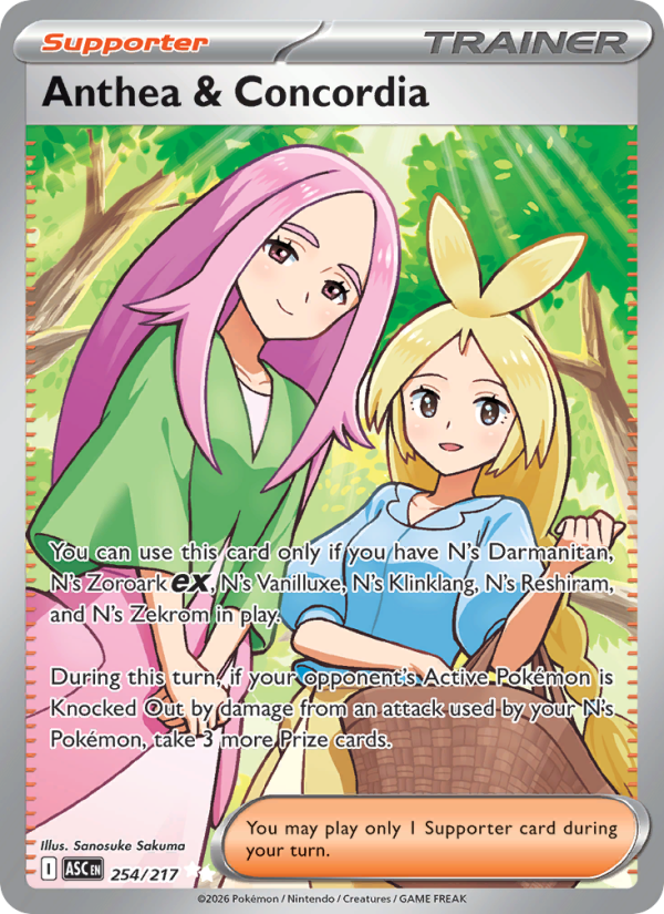 Anthea & Concordia 254/217 Ultra Rare | Ascended Heroes | Pokemon Card